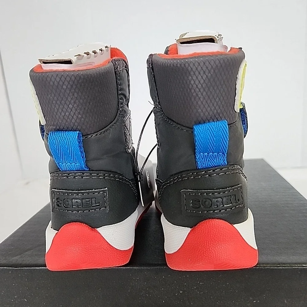 Sorel Toddler Whitney‎ II Strap WP  Toddler 4 Jet Poppy Red Winter Boots